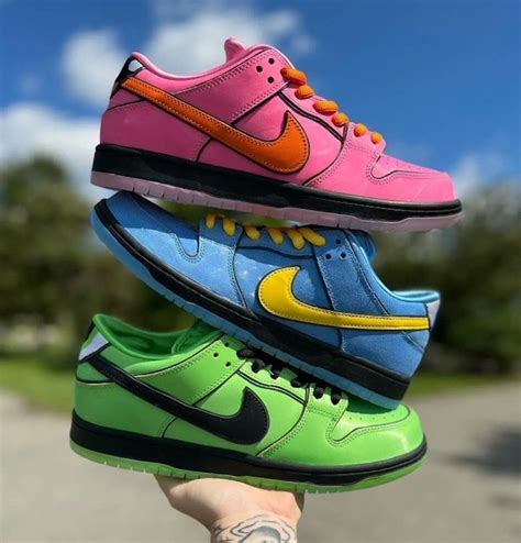 powerpuff nike sb dunks|powerpuff girl dunks release.